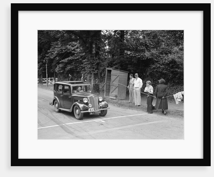 GK Collier's Wolseley Wasp, winner of a silver award at the MCC Torquay Rally, July 1937 by Bill Brunell