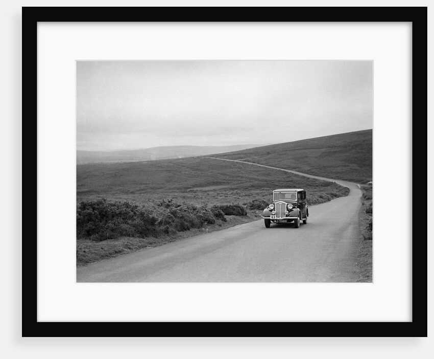 GK Collier's Wolseley Wasp, winner of a silver award at the MCC Torquay Rally, July 1937 by Bill Brunell
