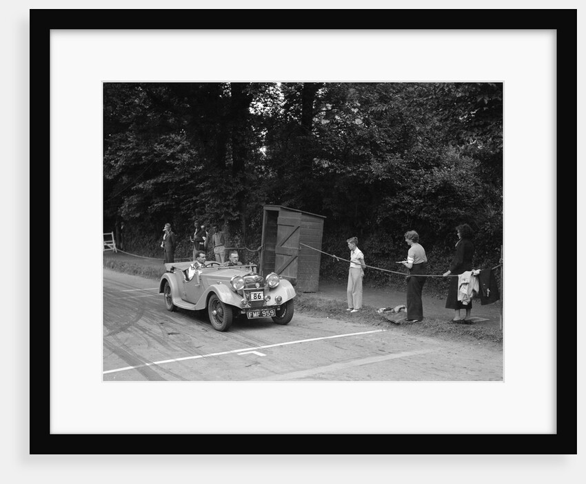 MG Shorey's Riley Lynx, winner of a bronze award at the MCC Torquay Rally, July 1937 by Bill Brunell