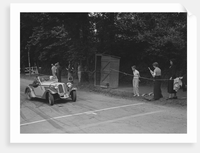 Frazer-Nash BMW 319/55 of LG Johnson, winner of a premier award at the MCC Torquay Rally, July 1937 by Bill Brunell