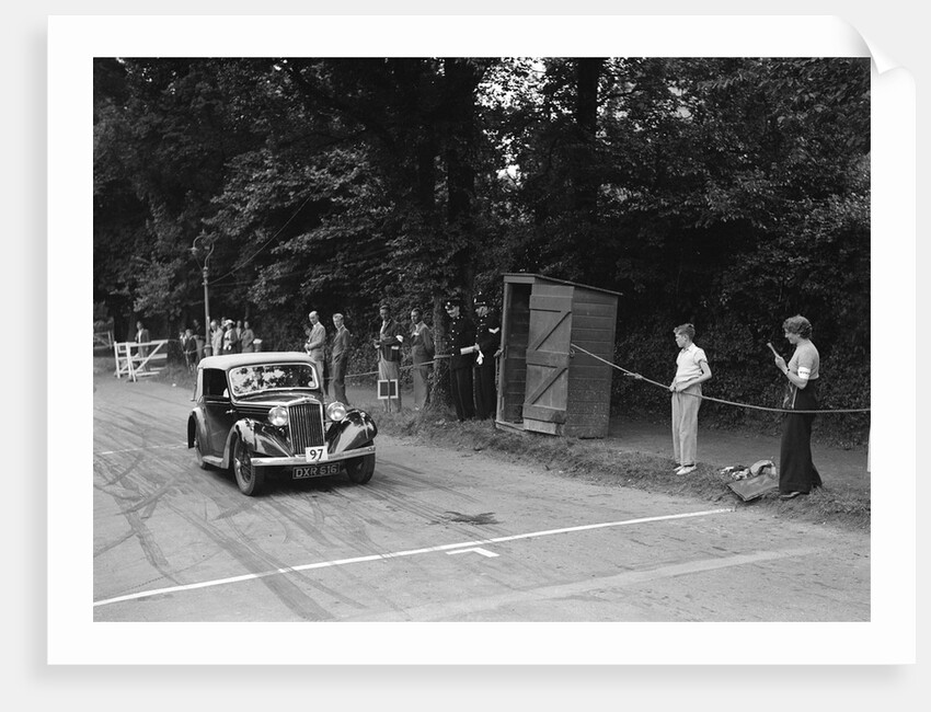 AC Westwood's Talbot 10, winner of a silver award at the MCC Torquay Rally, July 1937 by Bill Brunell