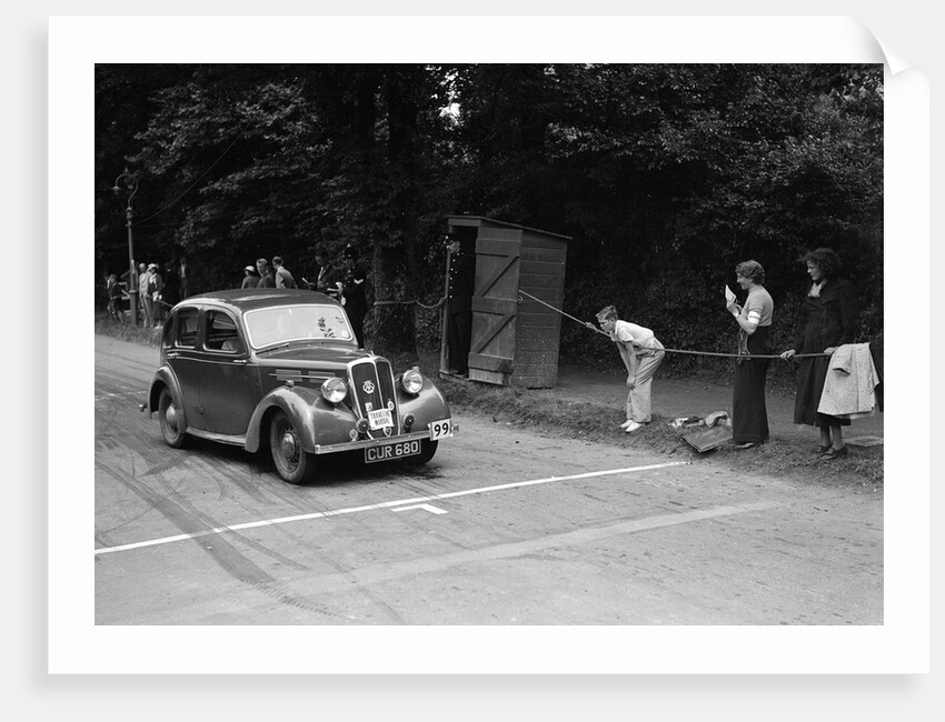 Standard Flying 12 of WJ Haward, winner of a bronze award at the MCC Torquay Rally, July 1937 by Bill Brunell