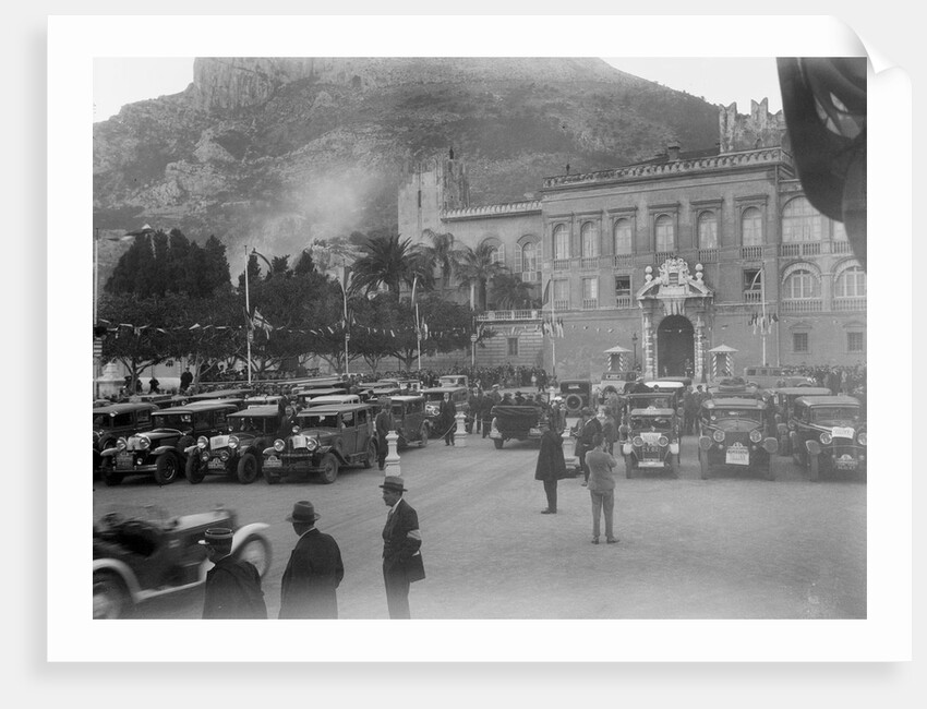 Monte Carlo Rally, Monaco, 1930. by Bill Brunell