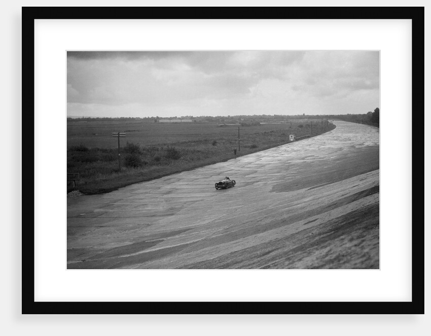Leon Cushman's Austin 7 racer making a speed record attempt, Brooklands, 8 August 1931 by Bill Brunell
