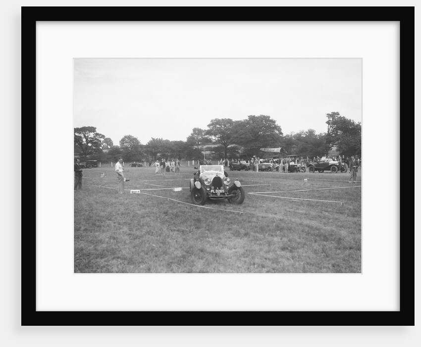 Bugatti Type 44 taking part in the Bugatti Owners Club gymkhana, 5 July 1931 by Bill Brunell