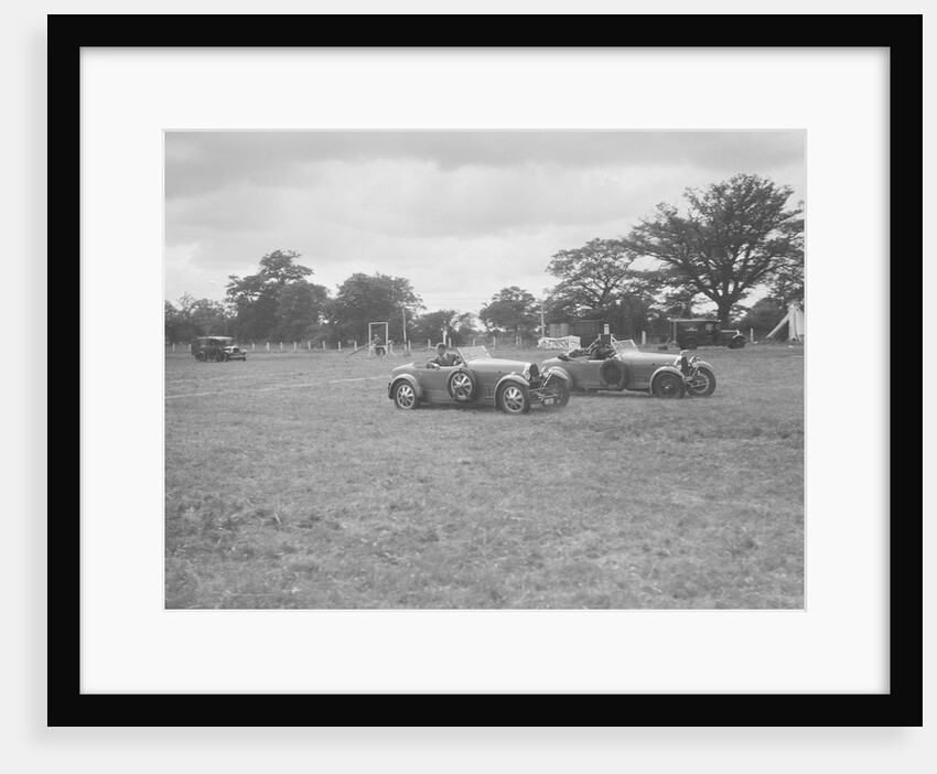 Bugatti Type 43 and Type 44 taking part in the Bugatti Owners Club gymkhana, 5 July 1931 by Bill Brunell