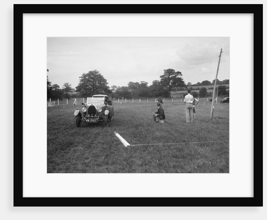 Bugatti Type 40 taking part in the Bugatti Owners Club gymkhana, 5 July 1931 by Bill Brunell