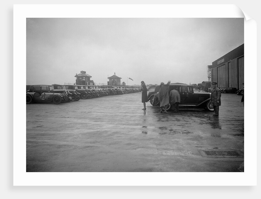 Cars at the Riley Motor Club Rally, Croydon Aerodrome, 25 April 1931 by Bill Brunell