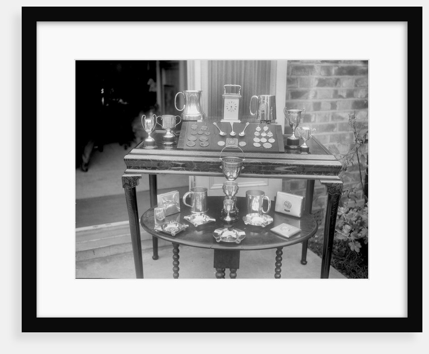 Motor sport trophies by Bill Brunell