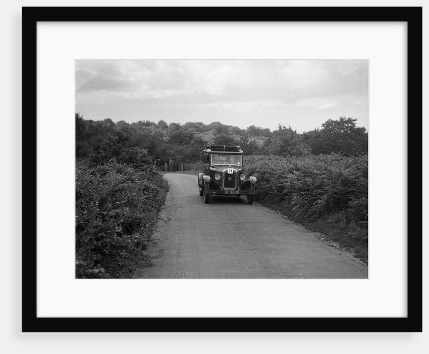 Austin 20 taking part in a First Aid Nursing Yeomanry trial or rally, 1931 by Bill Brunell