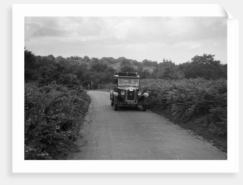 Austin 20 taking part in a First Aid Nursing Yeomanry trial or rally, 1931 by Bill Brunell