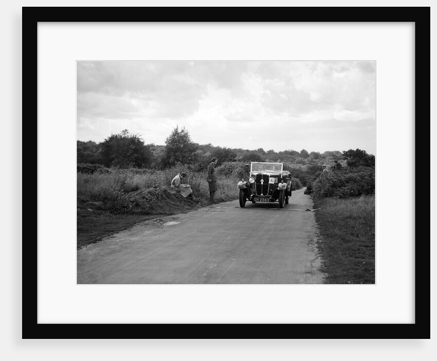 Austin 12/4 taking part in a First Aid Nursing Yeomanry trial or rally, 1931 by Bill Brunell