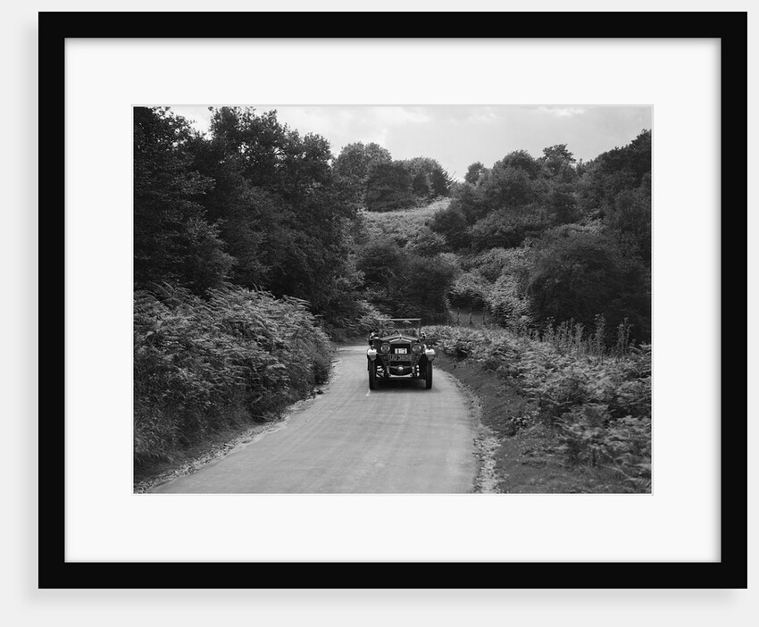 Car taking part in a First Aid Nursing Yeomanry trial or rally, 1931 by Bill Brunell