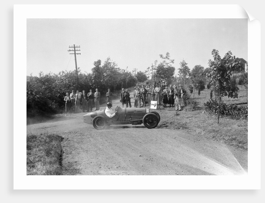 Bugatti Type 35, Bugatti Owners Club Hill Climb, Chalfont St Peter, Buckinghamshire, 1935 by Bill Brunell