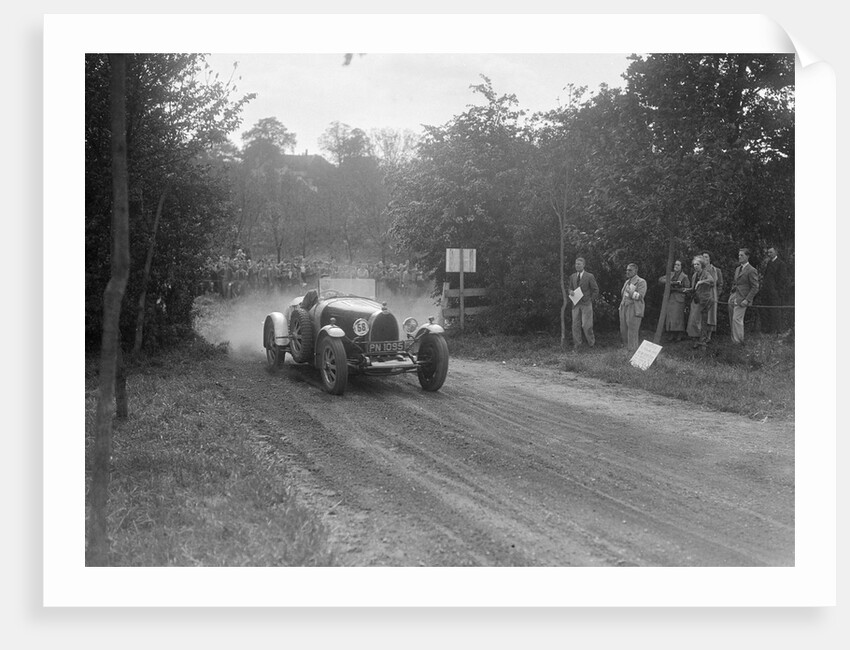 Bugatti Type 43, Bugatti Owners Club Hill Climb, Chalfont St Peter, Buckinghamshire, 1935 by Bill Brunell