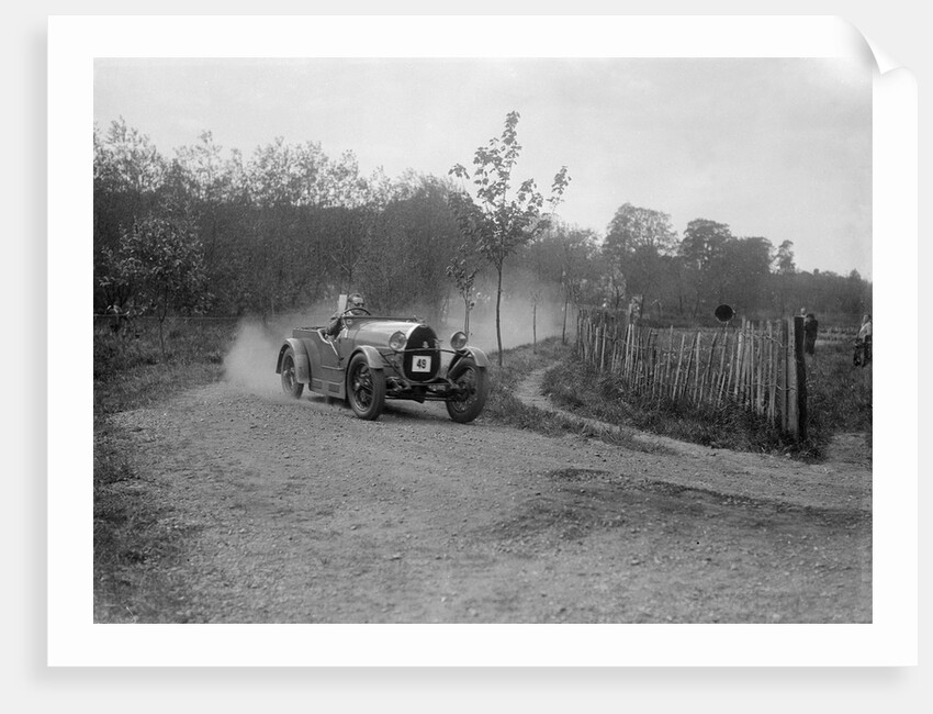 Bugatti Type 30, Bugatti Owners Club Hill Climb, Chalfont St Peter, Buckinghamshire, 1935 by Bill Brunell