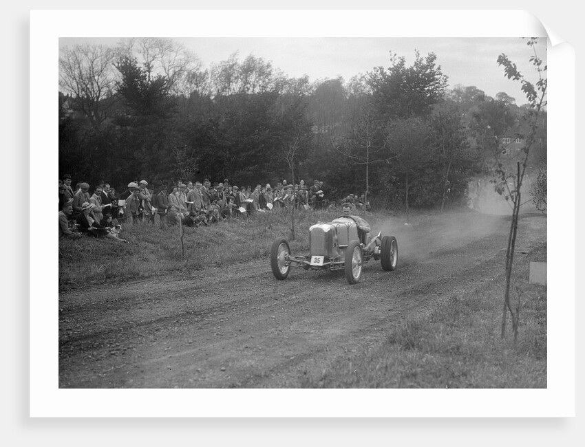 Frazer-Nash, Bugatti Owners Club Hill Climb, Chalfont St Peter, Buckinghamshire, 1935 by Bill Brunell