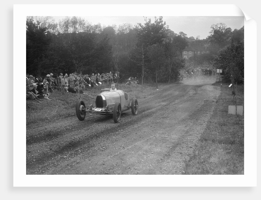 Bugatti Type 35, Bugatti Owners Club Hill Climb, Chalfont St Peter, Buckinghamshire, 1935 by Bill Brunell