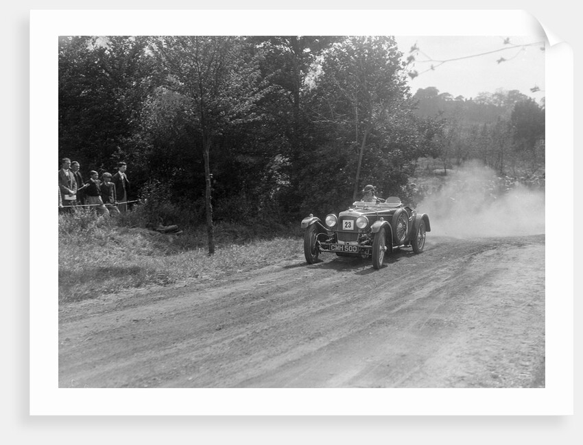 Frazer-Nash TT, Bugatti Owners Club Hill Climb, Chalfont St Peter, Buckinghamshire, 1935 by Bill Brunell