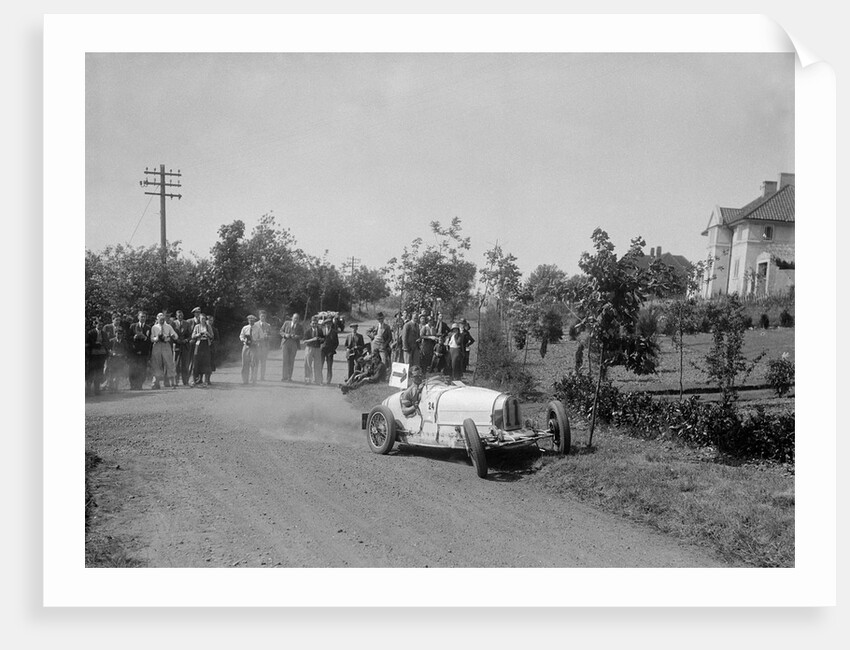 Bugatti Type 37, Bugatti Owners Club Hill Climb, Chalfont St Peter, Buckinghamshire, 1935 by Bill Brunell