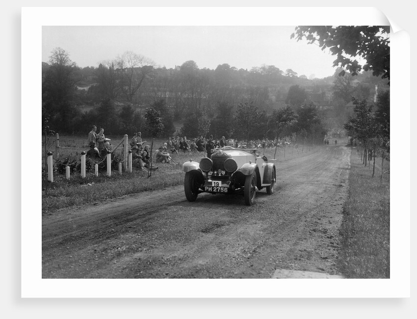 4.5 litre Invicta, Bugatti Owners Club Hill Climb, Chalfont St Peter, Buckinghamshire, 1935 by Bill Brunell
