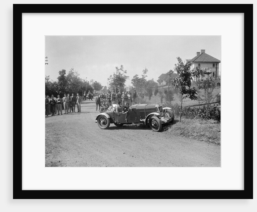 Lea-Francis Hyper, Bugatti Owners Club Hill Climb, Chalfont St Peter, Buckinghamshire, 1935 by Bill Brunell