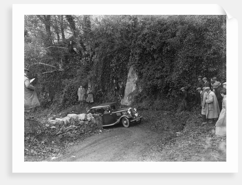 1934 Standard 10/12 taking part in a Standard Car Owners Club trial by Bill Brunell