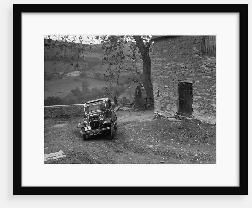 1932 Standard Little Nine taking part in a Standard Car Owners Club trial by Bill Brunell
