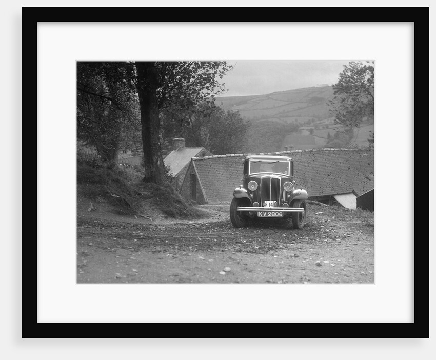 1932 Standard Nine taking part in a Standard Car Owners Club trial by Bill Brunell