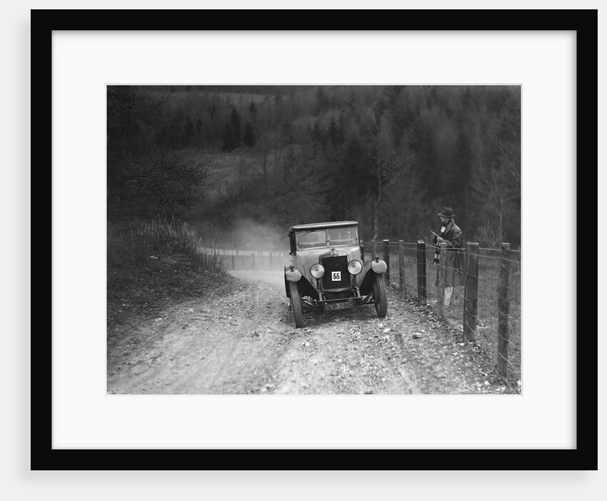 Alfa Romeo RLS of PC Wheeler competing in the Inter-Varsity Trial, November 1931 by Bill Brunell