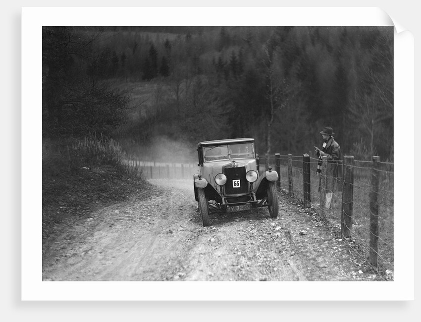 Alfa Romeo RLS of PC Wheeler competing in the Inter-Varsity Trial, November 1931 by Bill Brunell