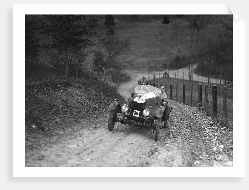 Morris Bullnose with sports special body competing in the Inter-Varsity Trial, November 1931 by Bill Brunell