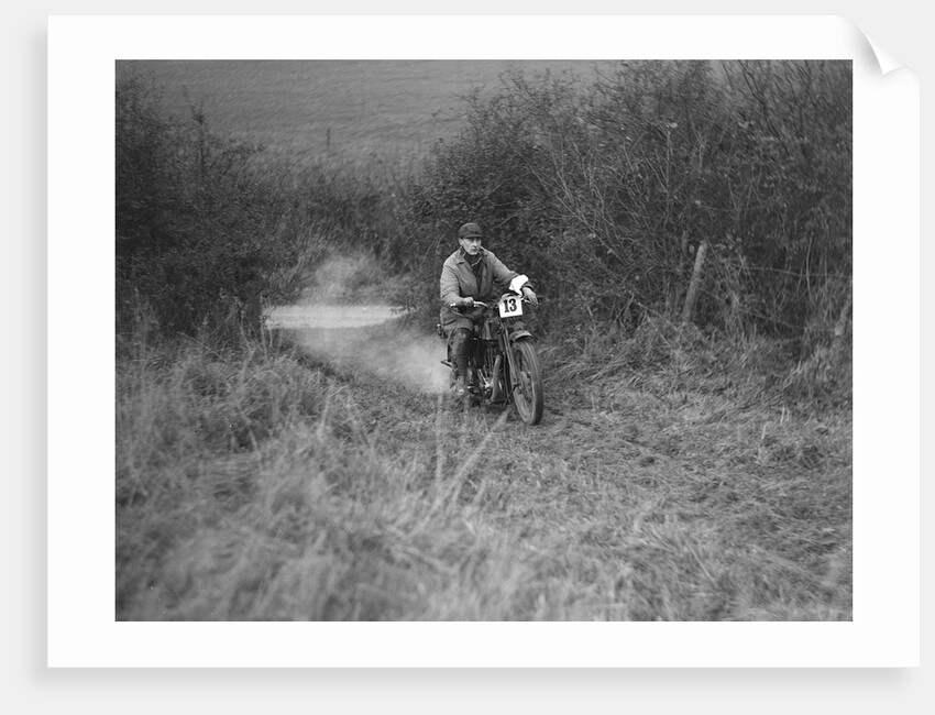 New Hudson of SA Bailey competing in the Inter-Varsity Trial, November 1931 by Bill Brunell