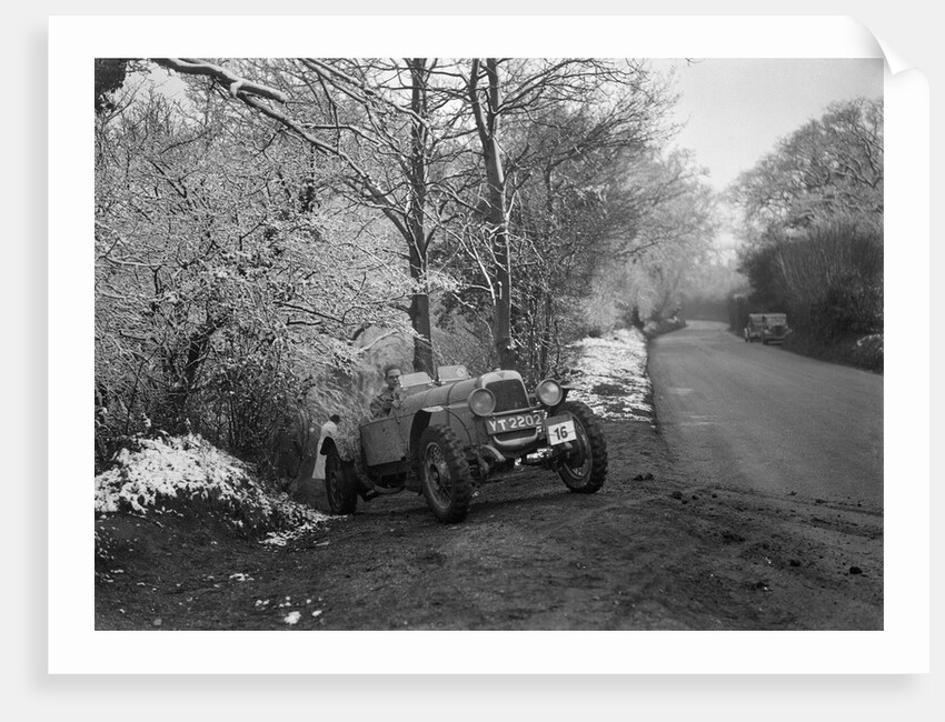 Alvis competing in a motoring trial, late 1930s by Bill Brunell