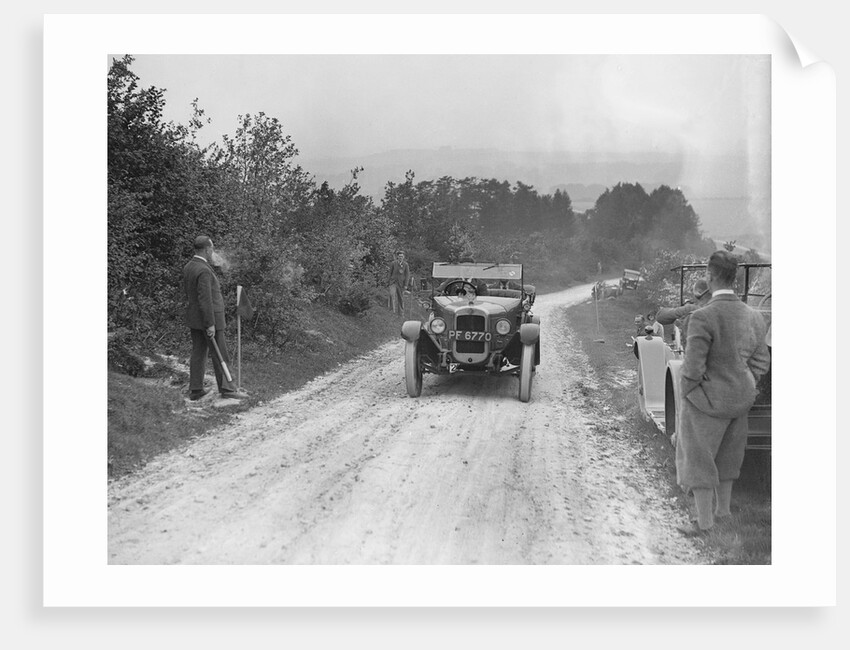 Austin 12/4 open 4-seater taking part in the North West London Motor Club Trial, 1 June 1929 by Bill Brunell