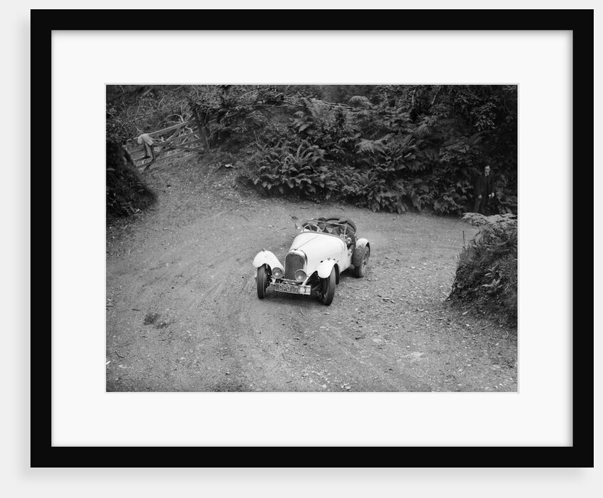 Marendaz Competion 2-seater special 15/90 of Mrs NA Moss driving in a motoring trial, late 1930s by Bill Brunell