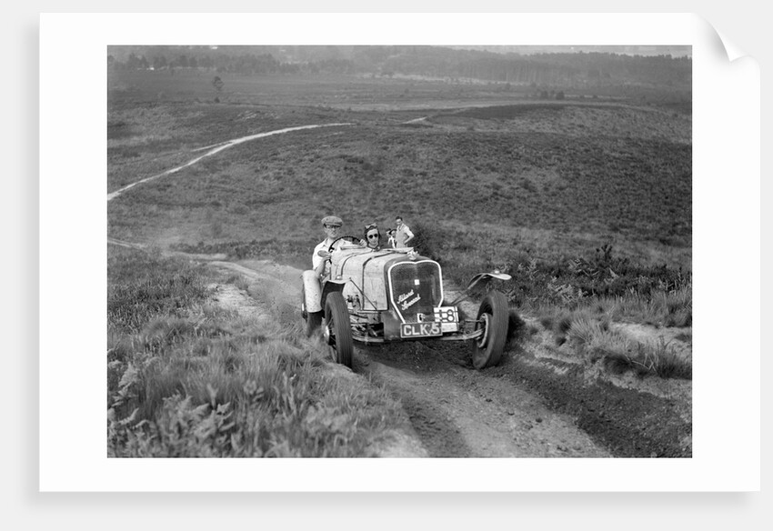 1935 Allard Special 2-seater sports taking part in the NWLMC Lawrence Cup Trial, 1937 by Bill Brunell