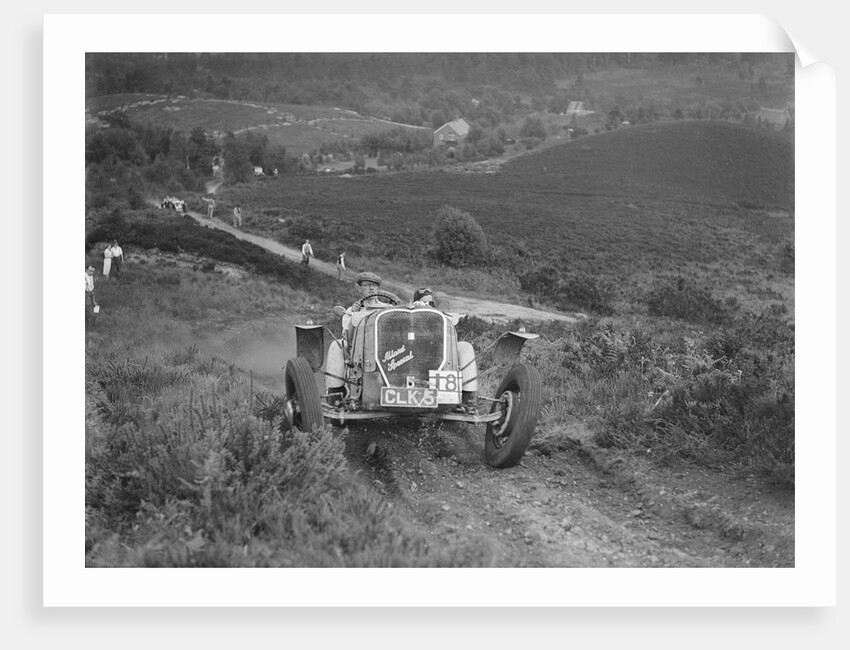 1935 Allard Special 2-seater sports taking part in the NWLMC Lawrence Cup Trial, 1937 by Bill Brunell