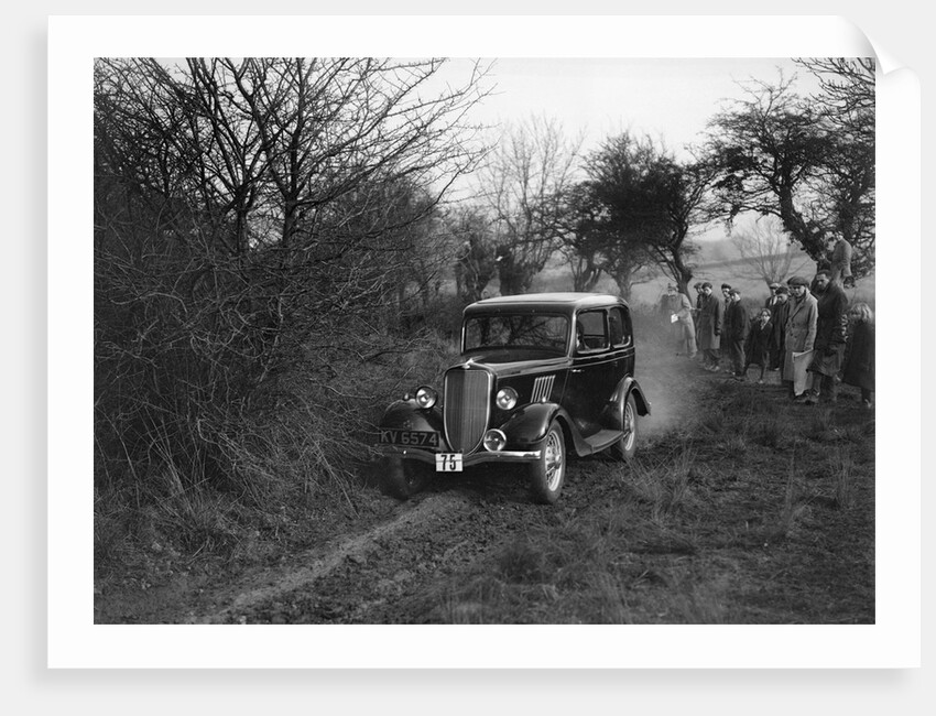 EGH Arnold's Ford Model Y, Sunbac Colmore Trial, near Winchcombe, Gloucestershire, 1934 by Bill Brunell