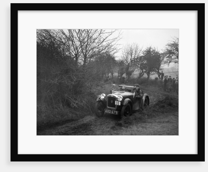 Austin Nippy of CM Davis at the Sunbac Colmore Trial, near Winchcombe, Gloucestershire, 1934 by Bill Brunell