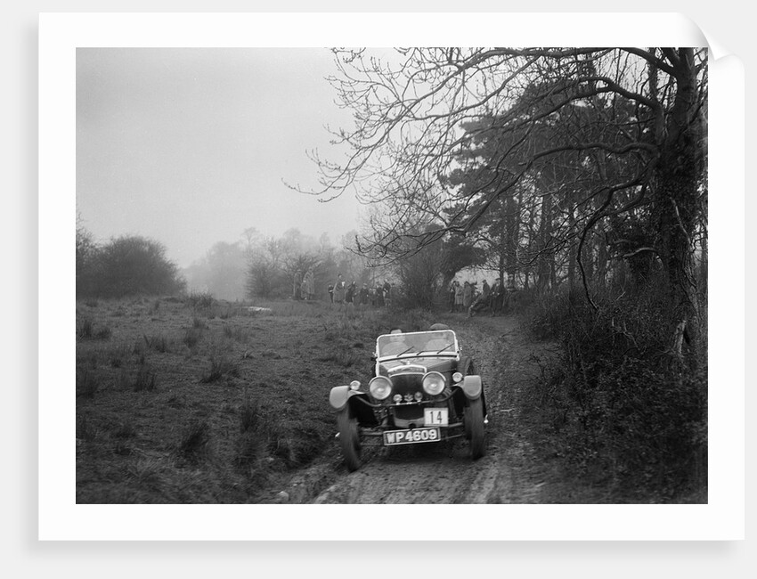 Frazer-Nash TT replica of NV Terry, Sunbac Colmore Trial, near Winchcombe, Gloucestershire, 1934 by Bill Brunell