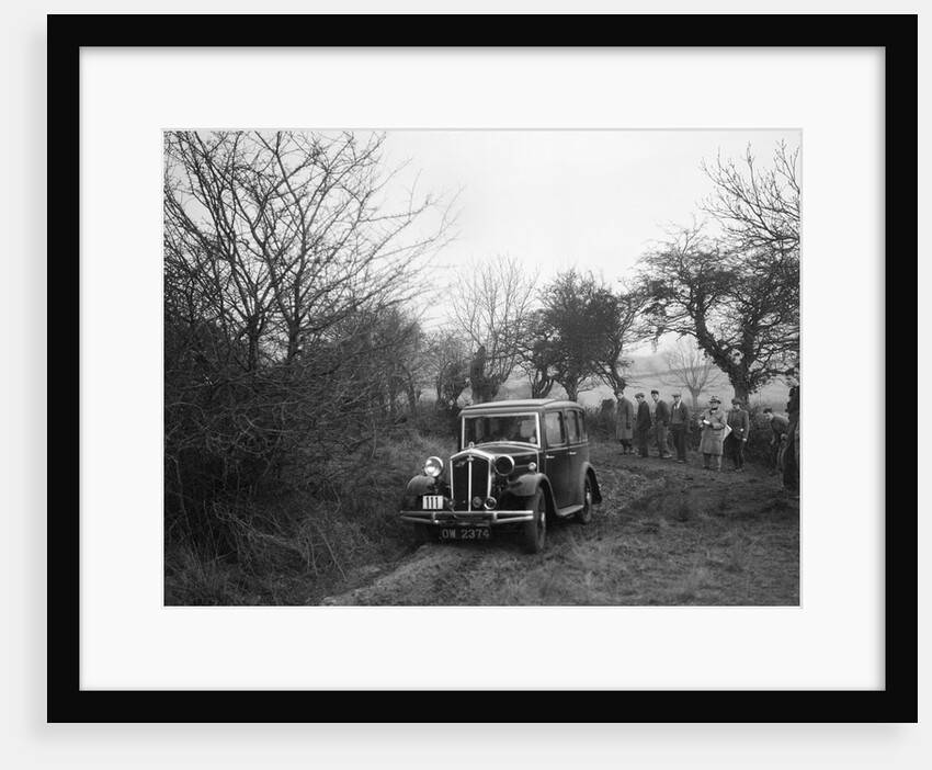 Wolseley of LL Hunt at the Sunbac Colmore Trial, near Winchcombe, Gloucestershire, 1934 by Bill Brunell