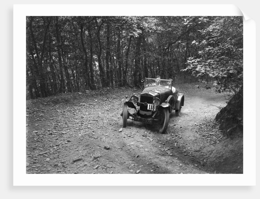 Frazer-Nash competing in the Brighton & Hove Motor Club Brighton-Beer Trial, 1934 by Bill Brunell
