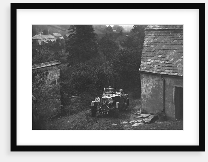 1932 Wolseley Hornet of N Tracey competing in the JCC Lynton Trial, 1932 by Bill Brunell