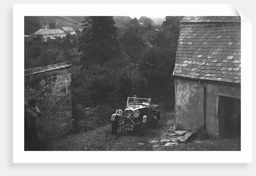 1932 Wolseley Hornet of N Tracey competing in the JCC Lynton Trial, 1932 by Bill Brunell