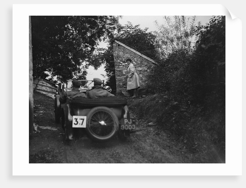 MG F Magna competing in the JCC Lynton Trial, 1932 by Bill Brunell