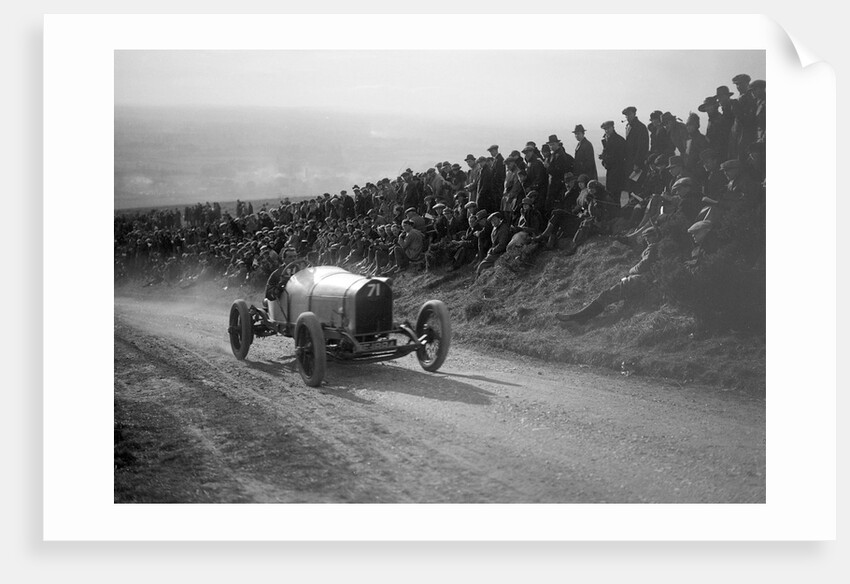 Bentley of Frank Clement competing in the Essex Motor Club Kop Hillclimb, Buckinghamshire, 1922 by Bill Brunell