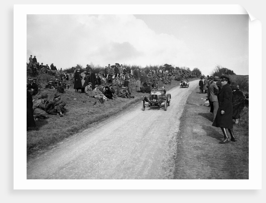 Aston Martin of Bertie Kensington-Moir, Essex Motor Club Kop Hillclimb, Buckinghamshire, 1922 by Bill Brunell