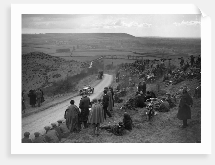 Aston Martin of Bertie Kensington-Moir, Essex Motor Club Kop Hillclimb, Buckinghamshire, 1922 by Bill Brunell