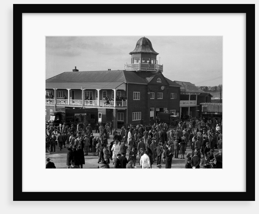 BARC race meeting, Brooklands, 1930 by Bill Brunell